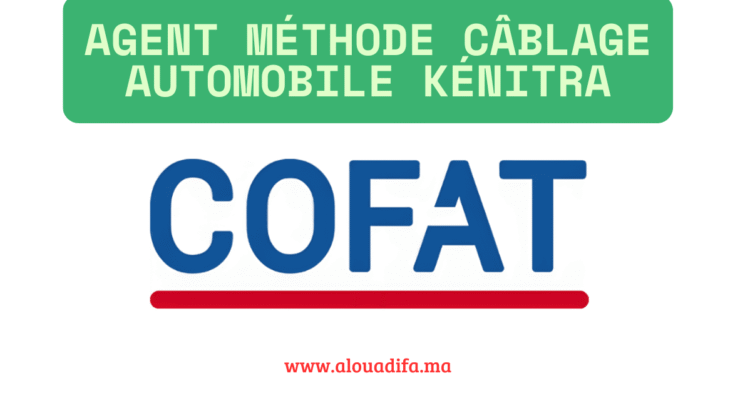 Agent Méthode Câblage Automobile Kénitra