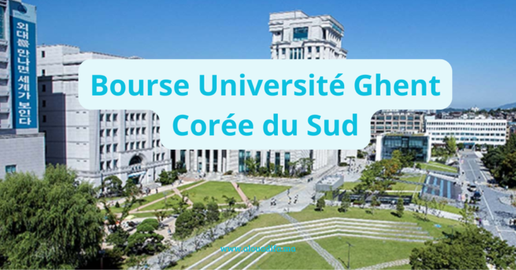 Bourse Université Ghent Corée du Sud
