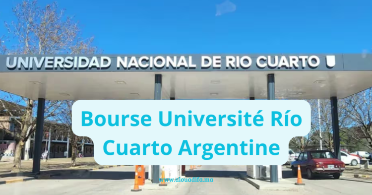 Bourse Université Río Cuarto Argentine