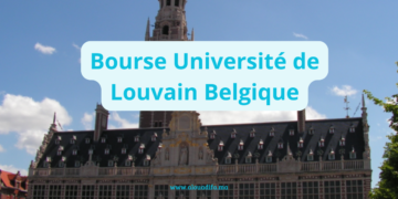 Bourse Université de Louvain Belgique