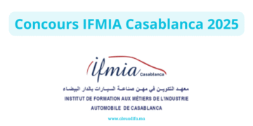 Concours IFMIA Casablanca 2025