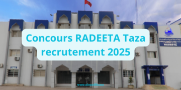 Concours RADEETA Taza recrutement 2025