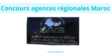 Concours agences régionales Maroc