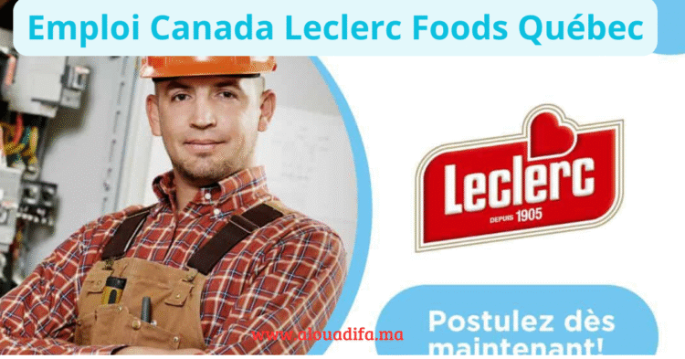 Emploi Canada Leclerc Foods Québec
