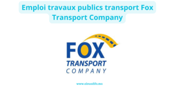 Emploi travaux publics transport Fox Transport Company