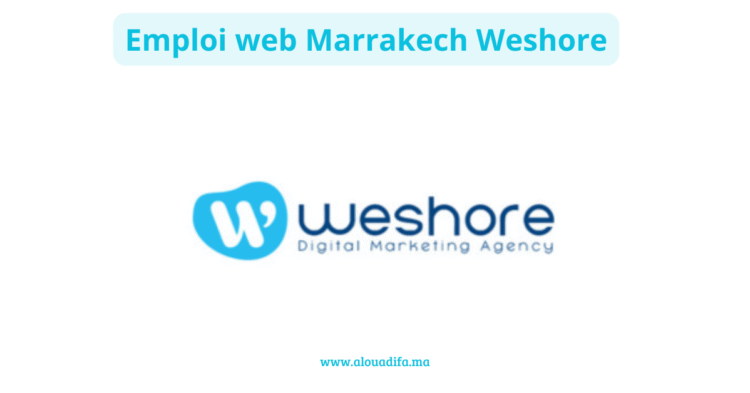 Emploi web Marrakech Weshore