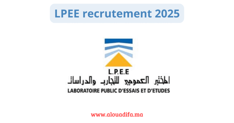 LPEE recrutement 2025