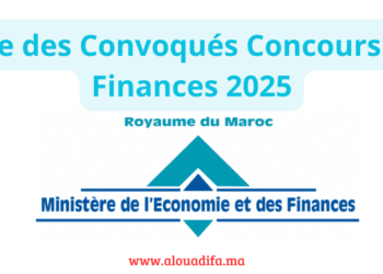 Liste des Convoqués Concours des Finances 2025