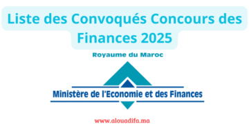 Liste des Convoqués Concours des Finances 2025