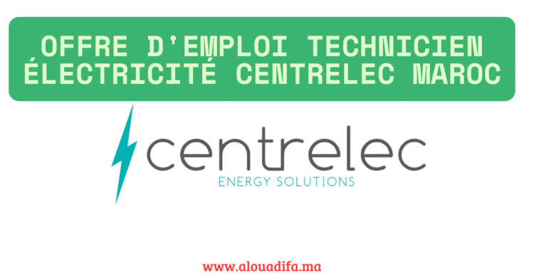 Offre d'emploi technicien électricité