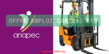 Offre emploi cariste Fès
