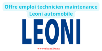 Offre emploi technicien maintenance Leoni automobile
