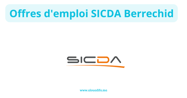 Offres d'emploi SICDA Berrechid