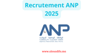 Recrutement ANP 2025