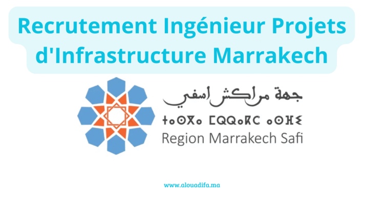 Recrutement Ingénieur Projets d'Infrastructure Marrakech