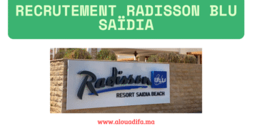 Recrutement Radisson Blu Saïdia