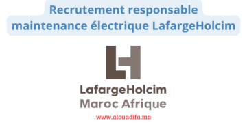 Recrutement responsable maintenance électrique LafargeHolcim