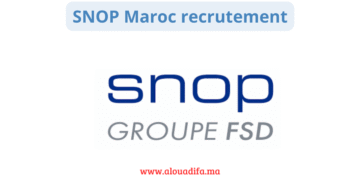 SNOP Maroc recrutement