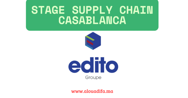 Stage supply chain Casablanca