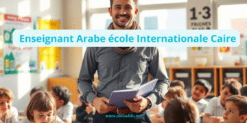  enseignant arabe école internationale Caire