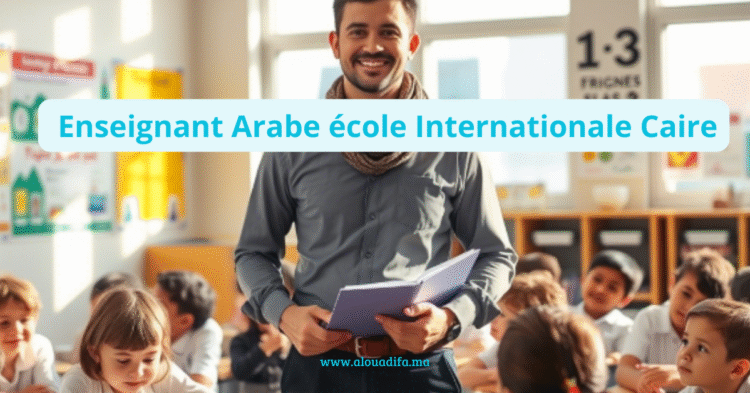  enseignant arabe école internationale Caire