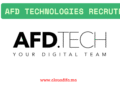 AFD Technologies recrute