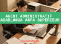 Agent Administratif Casablanca Anfa Supérieur