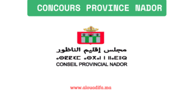 Concours Province Nador
