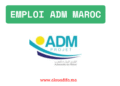 Emploi ADM Maroc