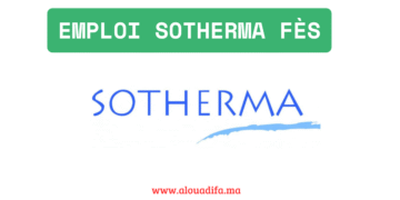 Emploi Sotherma Fès