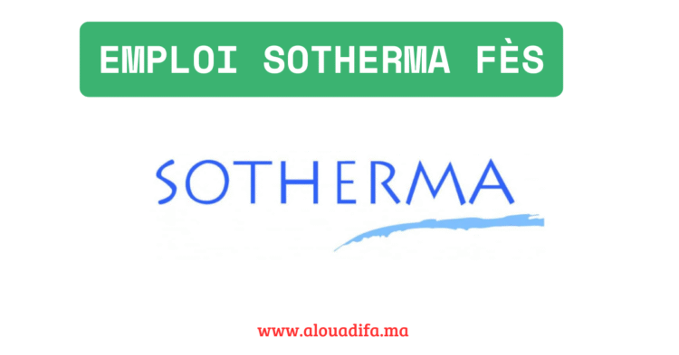 Emploi Sotherma Fès