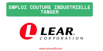 Emploi couture industrielle Tanger