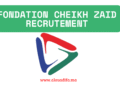Fondation Cheikh Zaid recrutement