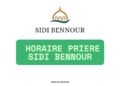 Horaire priere sidi bennour
