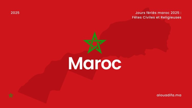 Jours fériés maroc