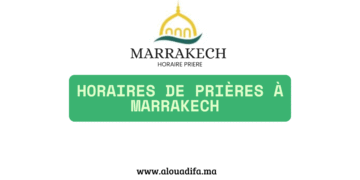 Horaires de prières à Marrakech