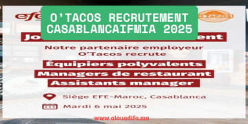 O’Tacos recrutement Casablanca