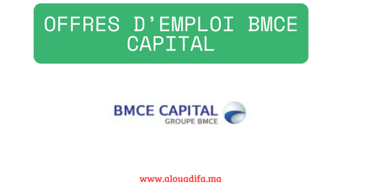 Offres d’emploi BMCE Capital