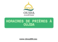 Horaire Priere Oujda