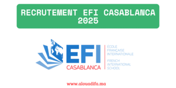 Recrutement EFI Casablanca 2025