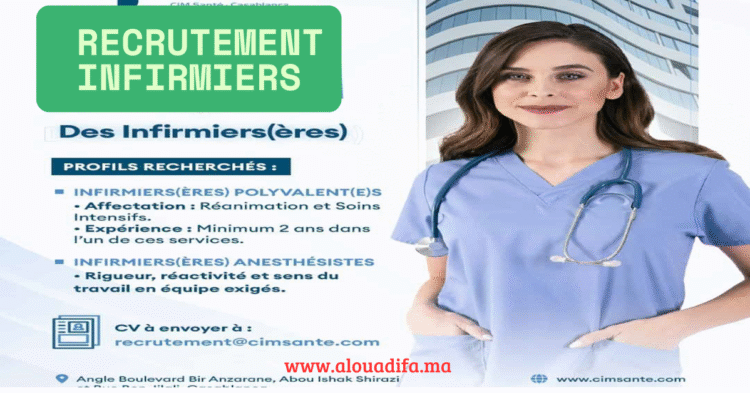 Recrutement Infirmiers