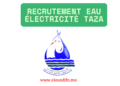 Recrutement eau électricité Taza
