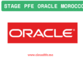 Stage PFE Oracle Morocco