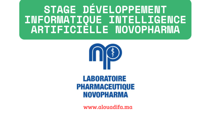 Stage développement informatique intelligence artificielle NOVOPHARMA
