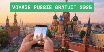 Voyage Russie gratuit 2025