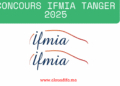 concours IFMIA Tanger 2025