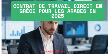 contrat de travail direct en Grèce pour les Arabes en 2025