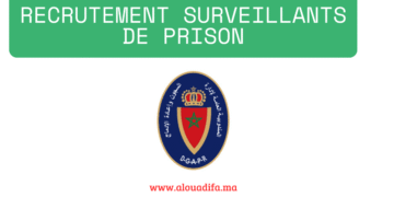 recrutement surveillants de prison