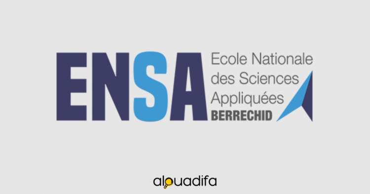 Concours Maître Conférences ENSA Berrechid