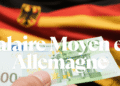 salaire moyen en Allemagne
